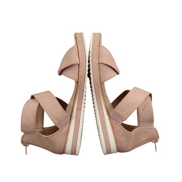 LifeStride Shoes Womens 7 Sandals Fashion Comfort Dressy Ankle Strap Zip Pink - Picture 10 of 15